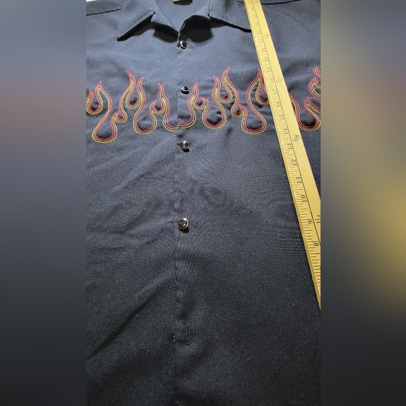 🔥Classic Flamejob Rockabilly Button-down🔥 - Picture 6 of 6